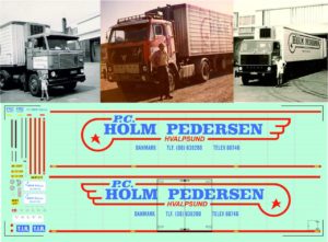 PC HOLM PEDERSEN 1/50e DECAL DMC