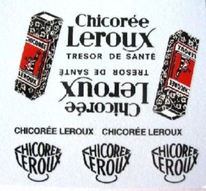 DECAL CHICOREE LEROUX 1/43e