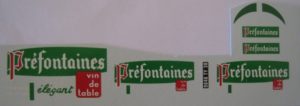 DECAL PREFONTAINES C I J / J R D
