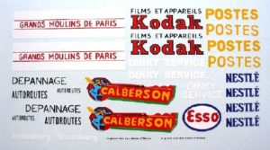 DECAL RESTAURATION DINKY TOYS n° 1