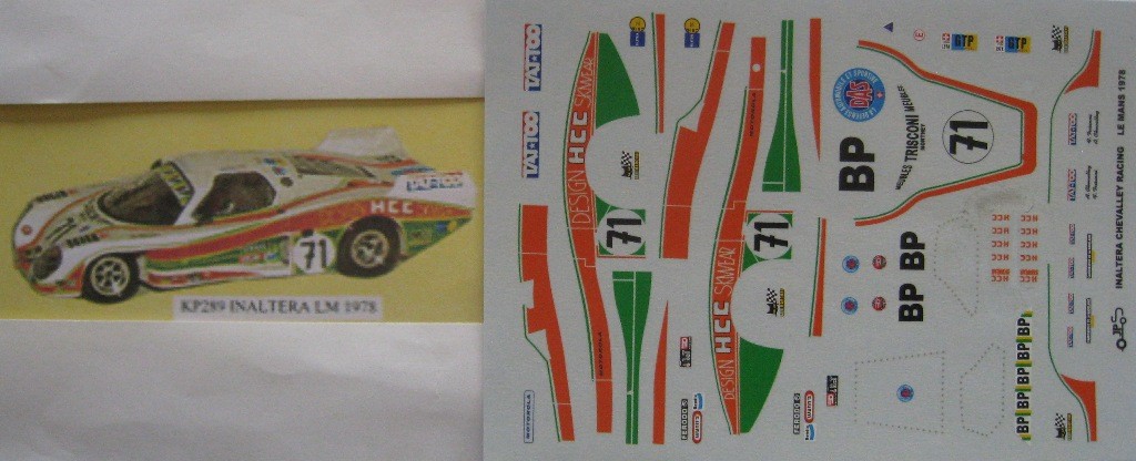 Inaltera GT - Le Mans 1978 | Hobbyist Forums