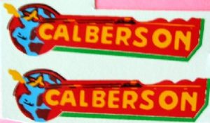 DECAL DINKY TOYS CALBERSON GRAND MODELE