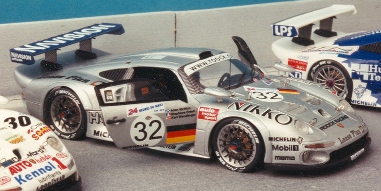 Porsche GT1 Wilkinson #16 Kelleners Dalmas GT-Cup 1997 1:32 Decal Abziehbild 