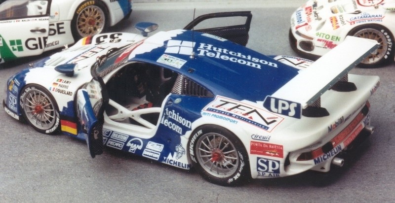 Décalcomanie Porsche 911 GT1 LM Le Mans 1996 - Échelle 1/43 - Pour Collectionneurs