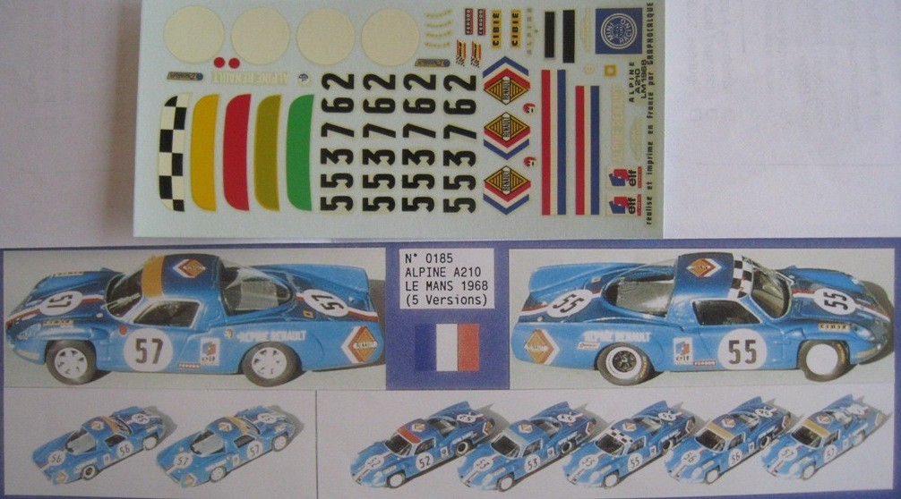 Alpine Renault A.211 V.8 NURBURG. / Monza PROTO V.8 KIT