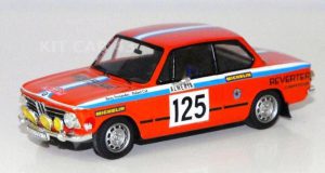 BMW 2002 Ti n° 125 RALLYE MONTE CARLO 1976 DECAL 1/43e