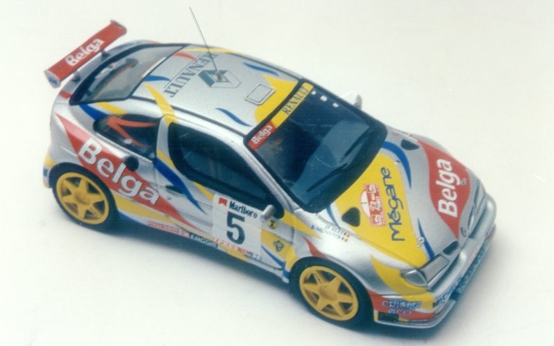 RENAULT MAXI MEGANE Rallye des Hautes Fagnes 1996 1/43em Vitesse
