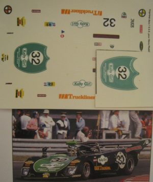 LOLA T294 S n° 32 DORSET RACING LE MANS 1978 DECAL 1/43e