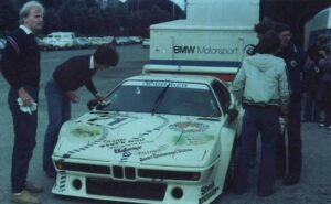 BMW M1 n° 71  LE MANS 1981 DECAL 1/43e