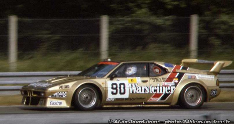 BMW M1 Brun Motorsport - Le Mans 1983 - fentens s