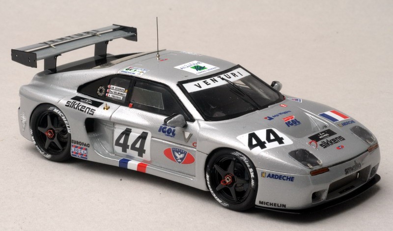 Voiture Miniature Fly 1/32 - Venturi 600 SLM Donington Park - Édition Tomb Raider - Neuve