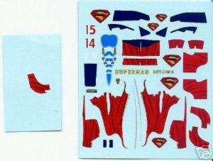 RED BOULL RB2 n° 14 / 15 F1 SUPERMAN 2006 DECAL 1/43e