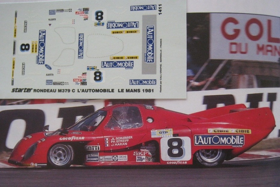 LE MANS miniatures Rondeau M379C n°26 - Slot Car-Union