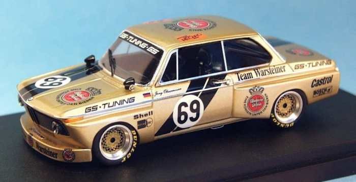 BMW 2002 n° 69 WARSTEINER DRM 1975 DECAL 1/43e