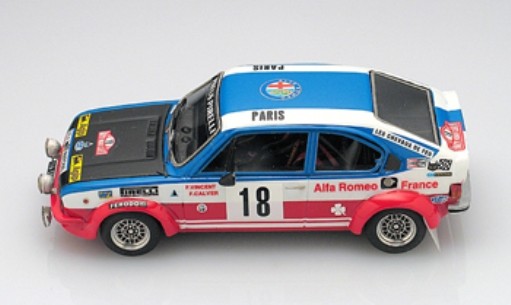Décalcomanie Alfa Romeo 147 WRC Monte-Carlo 2009 - Échelle 1/43, Neuve